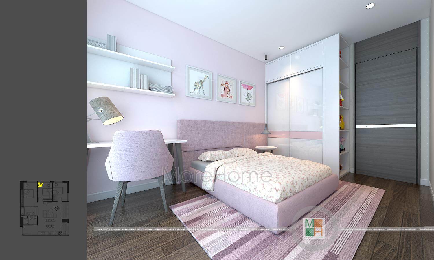 Thiết kế nội thất chung cư Imperia Garden